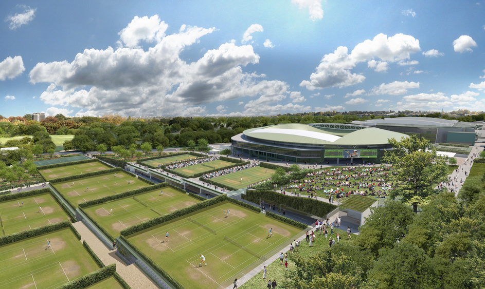 Grant Associates adds to Wimbledon Masterplan