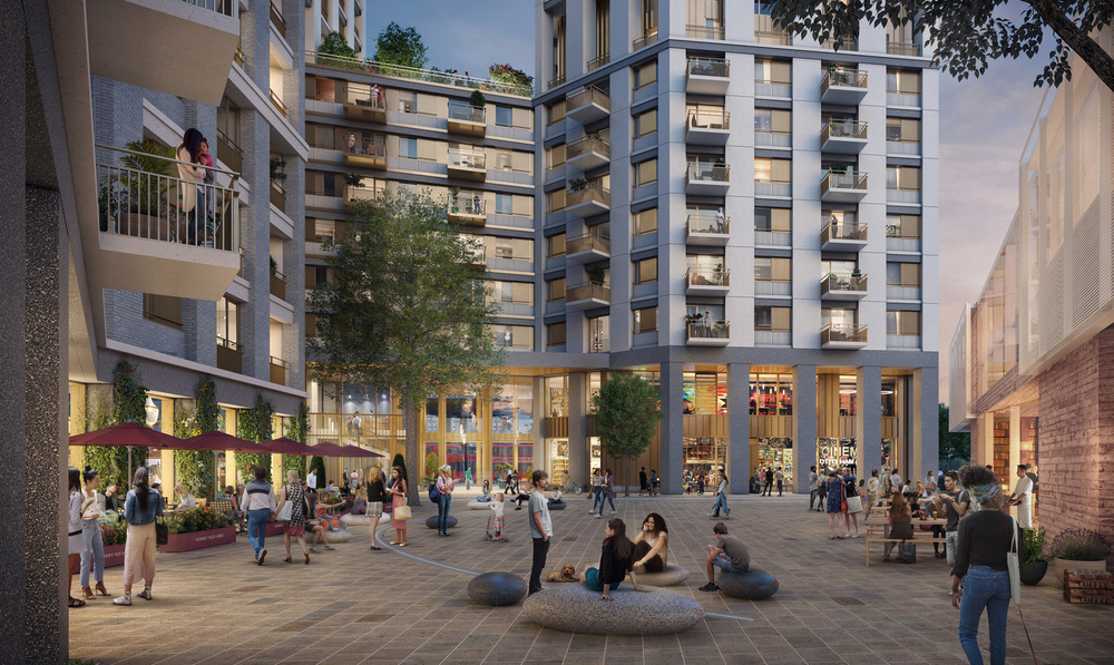 Tottenham Hale redevelopment plan features landscape design by Grant Associates